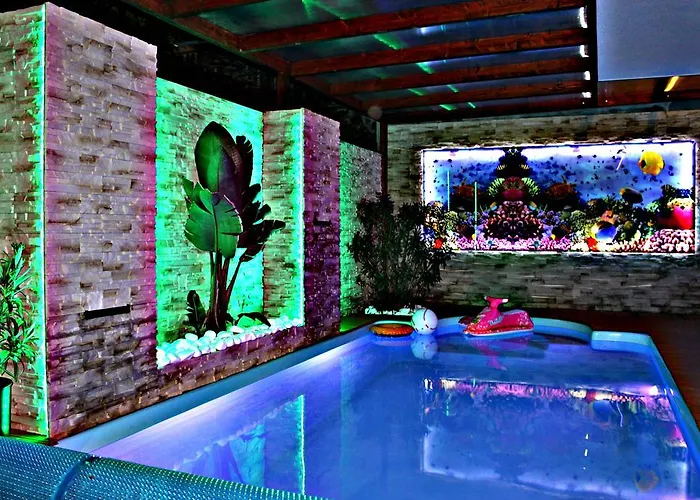 Exotic Kryty Basen Δωμάτια σε οικογενειακή κατοικία *